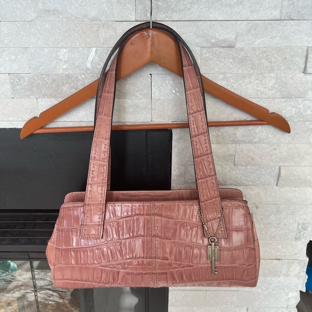 Fossil Sedona Crocodile Purse